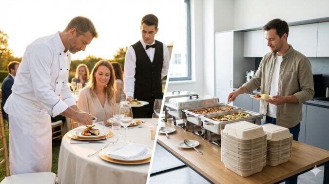 Full Service Catering vs. Drop Off Catering