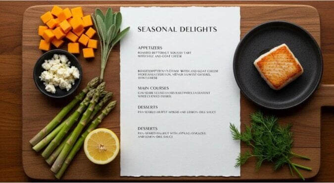 custom catering menus