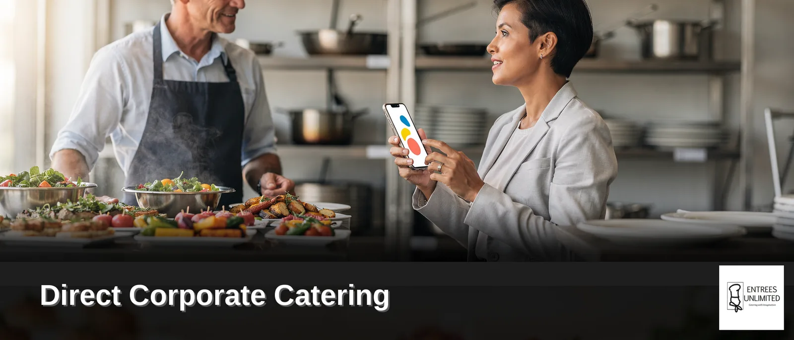 Direct Corporate Catering: App or Local Caterer?